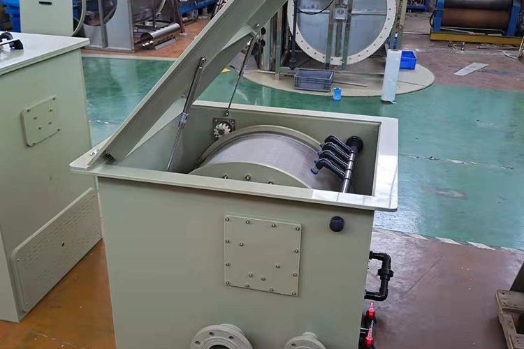 Aquaculture drum box microfiltration machine