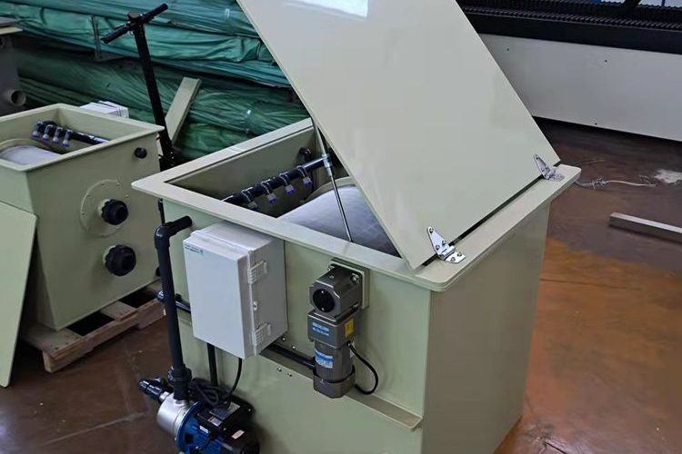 Aquaculture drum box microfiltration machine